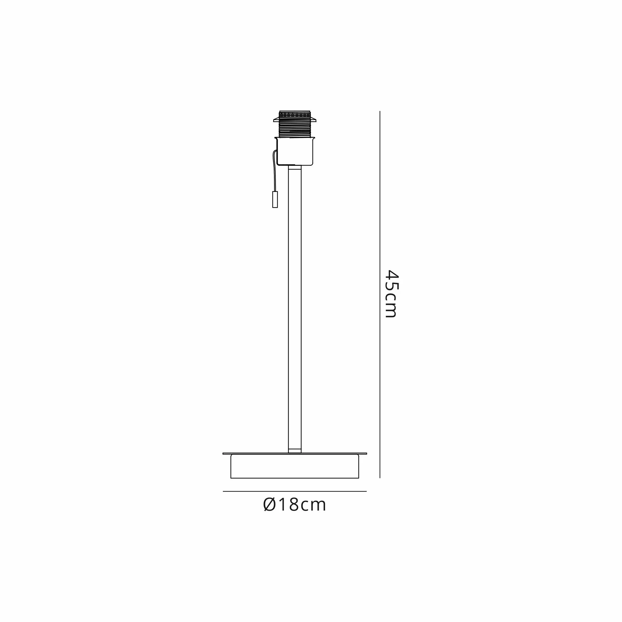 Carlton Table Lamps Deco Base Only Lamps